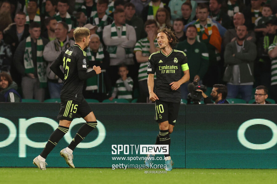 ▲ 레알 마드리드가 압도적인 경기력으로 1차전 승리를 안았다.