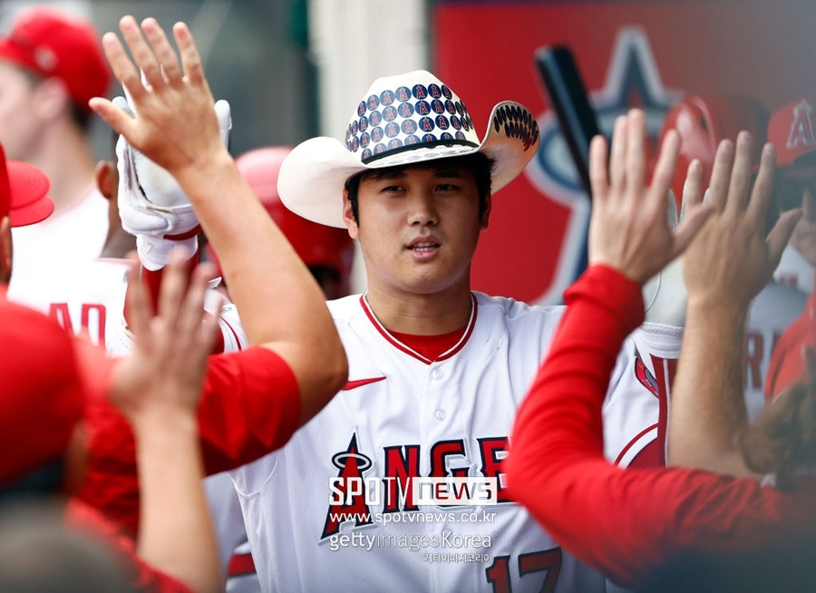 ▲ LA 에인절스 오타니 쇼헤이가 시즌 33호포를 쏘아 올렸다.