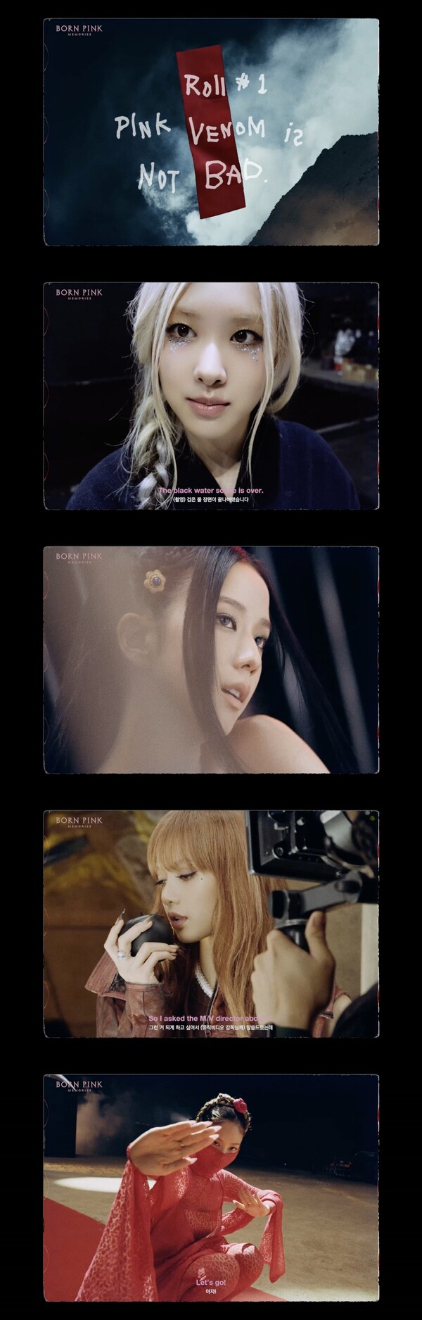 ▲ 블랙핑크 '핑크 베놈' 뮤직비디오 비하인드 영상. 제공|YG엔터테인먼트