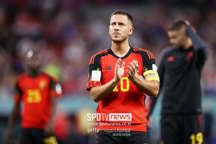 ▲ 에당 아자르(레알 마드리드)가 벨기에 국가대표팀 은퇴를 선언했다.