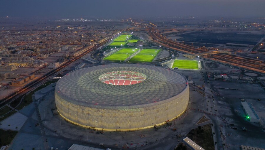 ▲ 알투마마 스타디움(Al Thumama Stadium)은 2022년 카타르 월드컵 경기장 중 유일하게 한국 기업인 '희림종합건축사무소'가 설계에 참여, 국내 축구계 관심을 한몸에 받았다.