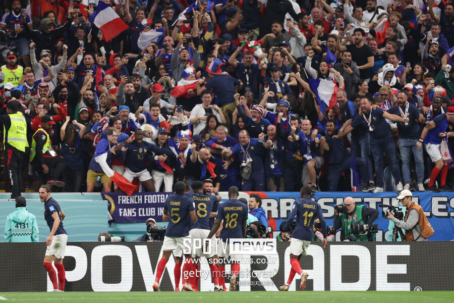 ▲ 프랑스가 잉글랜드를 꺾고 4강에 올랐다.