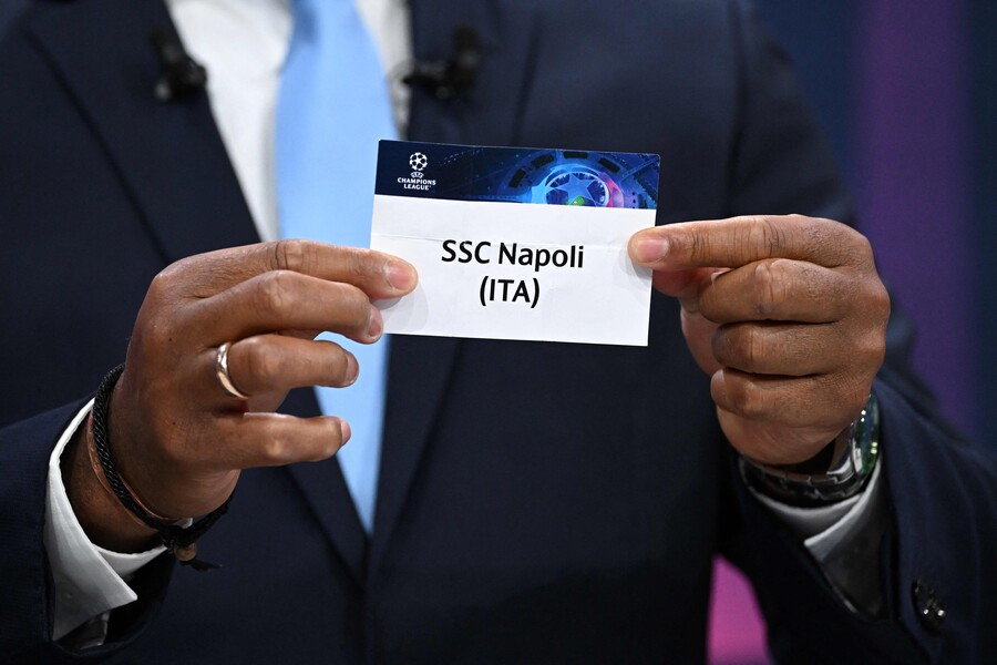 ▲ 나폴리의 유럽축구연맹 챔피언스리그 첫 우승의 꿈은 이루어질까. ⓒ연합뉴스/REUTERS/AFP