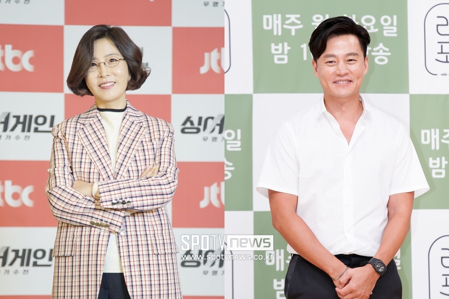 ▲ 이선희(왼쪽), 이서진. 제공| JTBC '싱어게인',  ⓒ스포티비뉴스DB