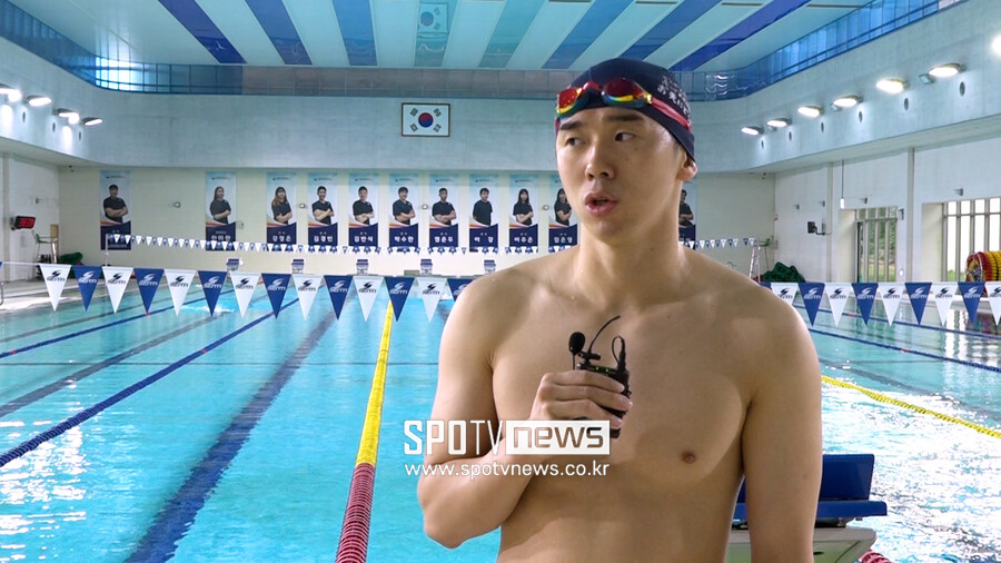 ▲ 2019년 호주 브리즈번 대회에서 한국의 수영 혼계영 400m 세계신기록 수립에 일조한 조원상은 두 대회 연속 입상을 노리고 있다. ⓒ 이천, 이강유 기자