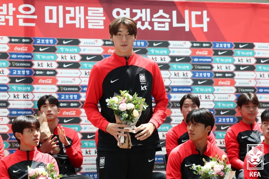 ▲ U-20 월드컵 주역 김지수 ⓒ대한축구협회