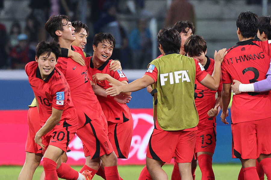 ▲ 20세 이하 축구대표팀, U-20 월드컵을 4위로 마쳤다 ⓒ 연합뉴스