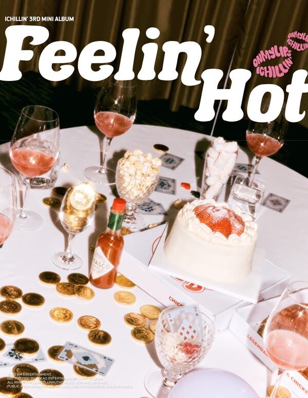 ▲ 아이칠린 세 번째 미니 앨범 '필린 핫'의 두번째 커밍순 포스터. 제공|케이엠이엔티