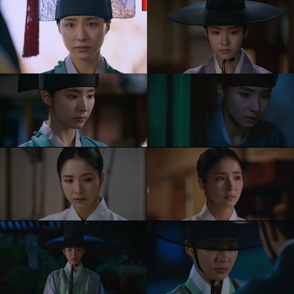 ▲ 신세경이 '세작, 매혹된 자들'에서 임금 조정석을 연모하면서도 복수를 꿈꾸는 강희수 역을 맡아 열연하고 있다. 방송화면 캡처