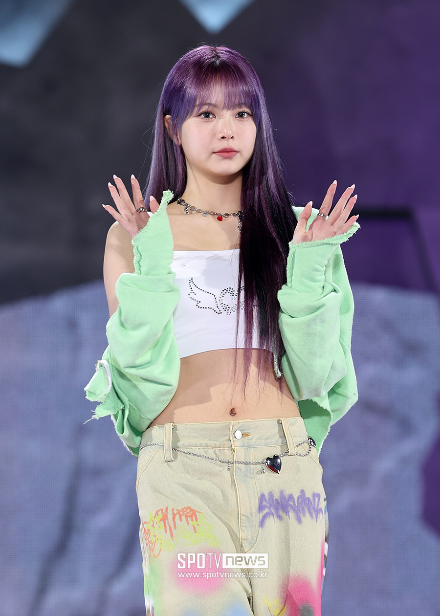 ▲ 르세라핌 홍은채 ⓒ곽혜미 기자