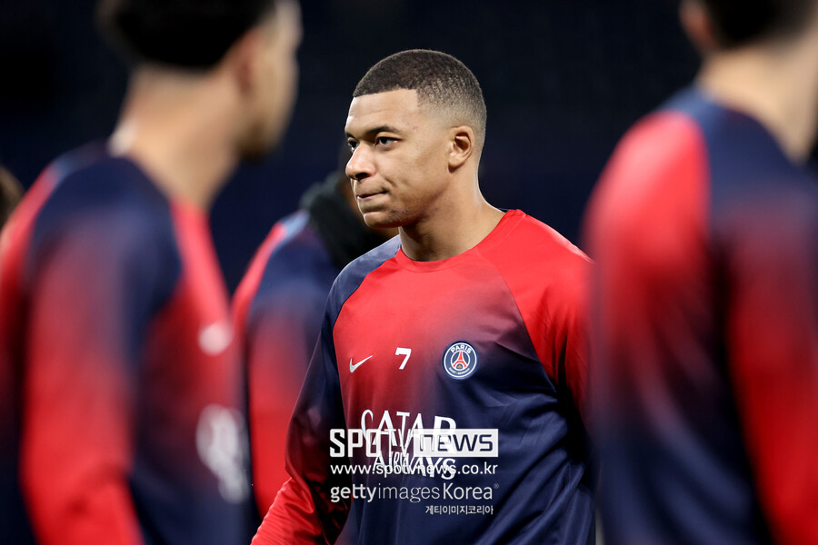 ▲ 킬리안 음바페는 오는 6월 파리생제르맹과 계약 만료를 앞두고 있다.