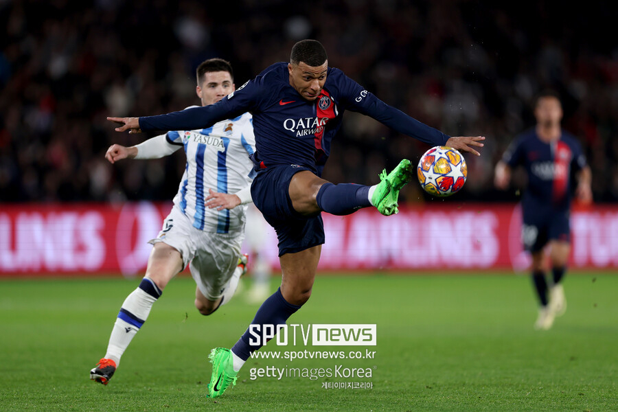 ▲ 킬리안 음바페는 오는 6월 파리생제르맹과 계약 만료를 앞두고 있다.