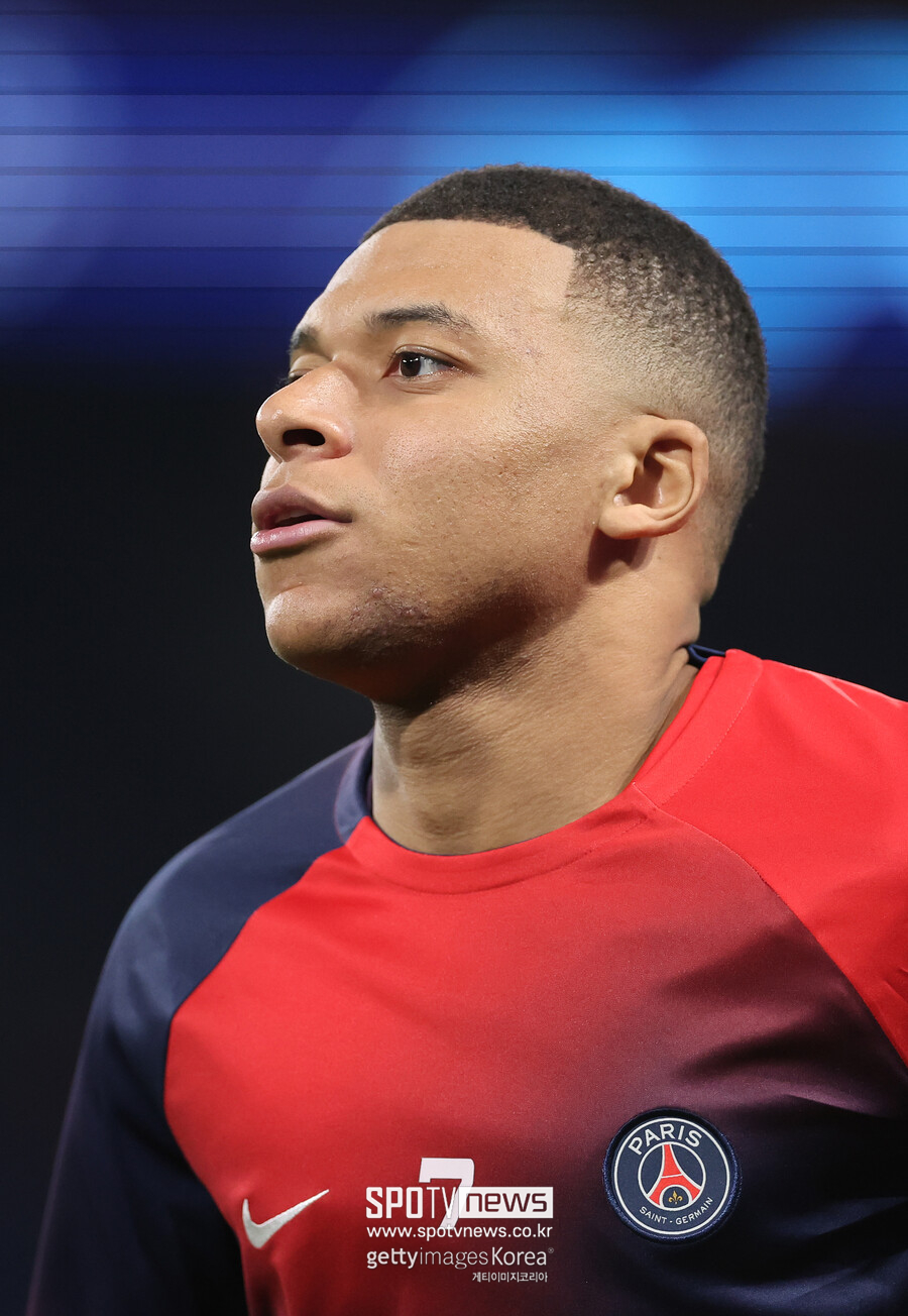 ▲ 킬리안 음바페는 오는 6월 파리생제르맹과 계약 만료를 앞두고 있다.