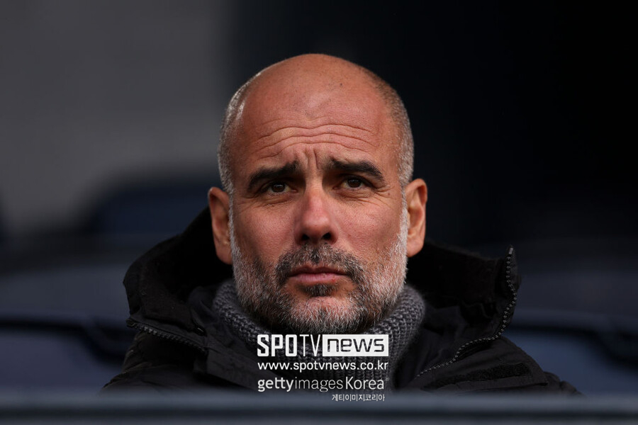 ▲ 맨체스터시티 펩 과르디올라 감독