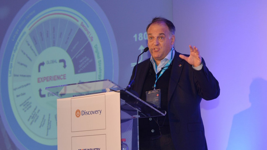 ▲ 하비에르 테바스 라리가 회장 ⓒ라리가