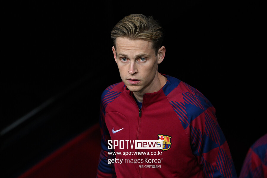 ▲ 프랭키 데용은 바르셀로나와 오는 2026년 계약 만료를 앞두고 있다.