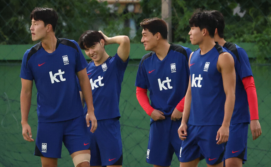 ▲ 축구대표팀이 태국 방콕 입성 두 번째 훈련을 윈드밀 풋볼 클럽에서 가졌다. ⓒ연합뉴스