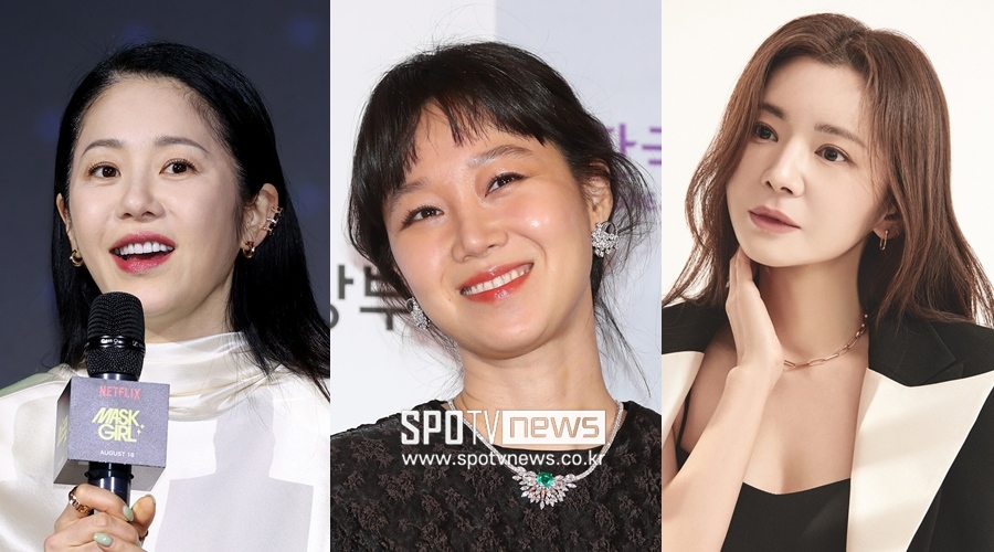 ▲ 왼쪽부터 고현정, 공효진, 장서희. ⓒ곽혜미 기자, 장서희 인스타그램