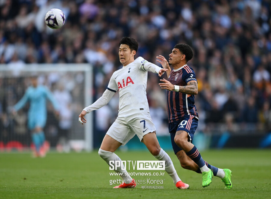 ▲ 손흥민이 9호 도움을 기록했다.