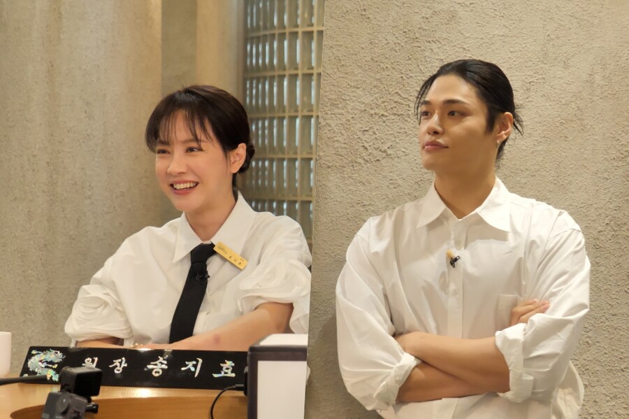 ▲ 송지효(왼쪽), 정혁. 제공| 뷰티의 참견 헤메코쇼