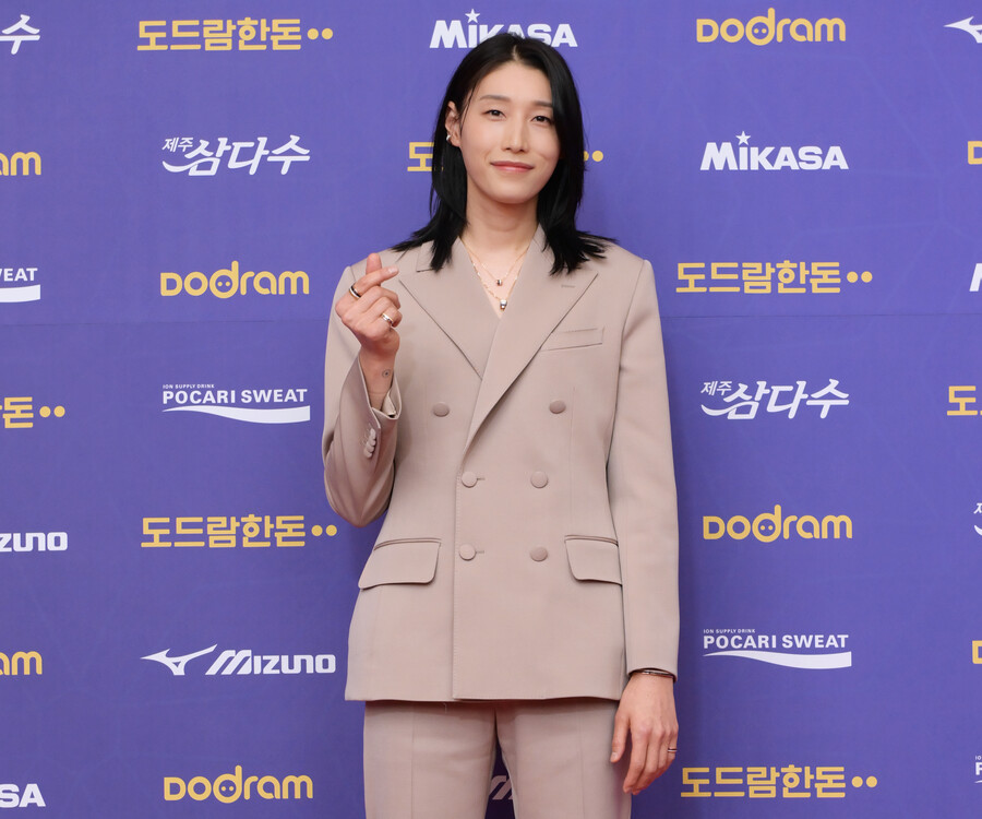 ▲ 김연경 ⓒKOVO