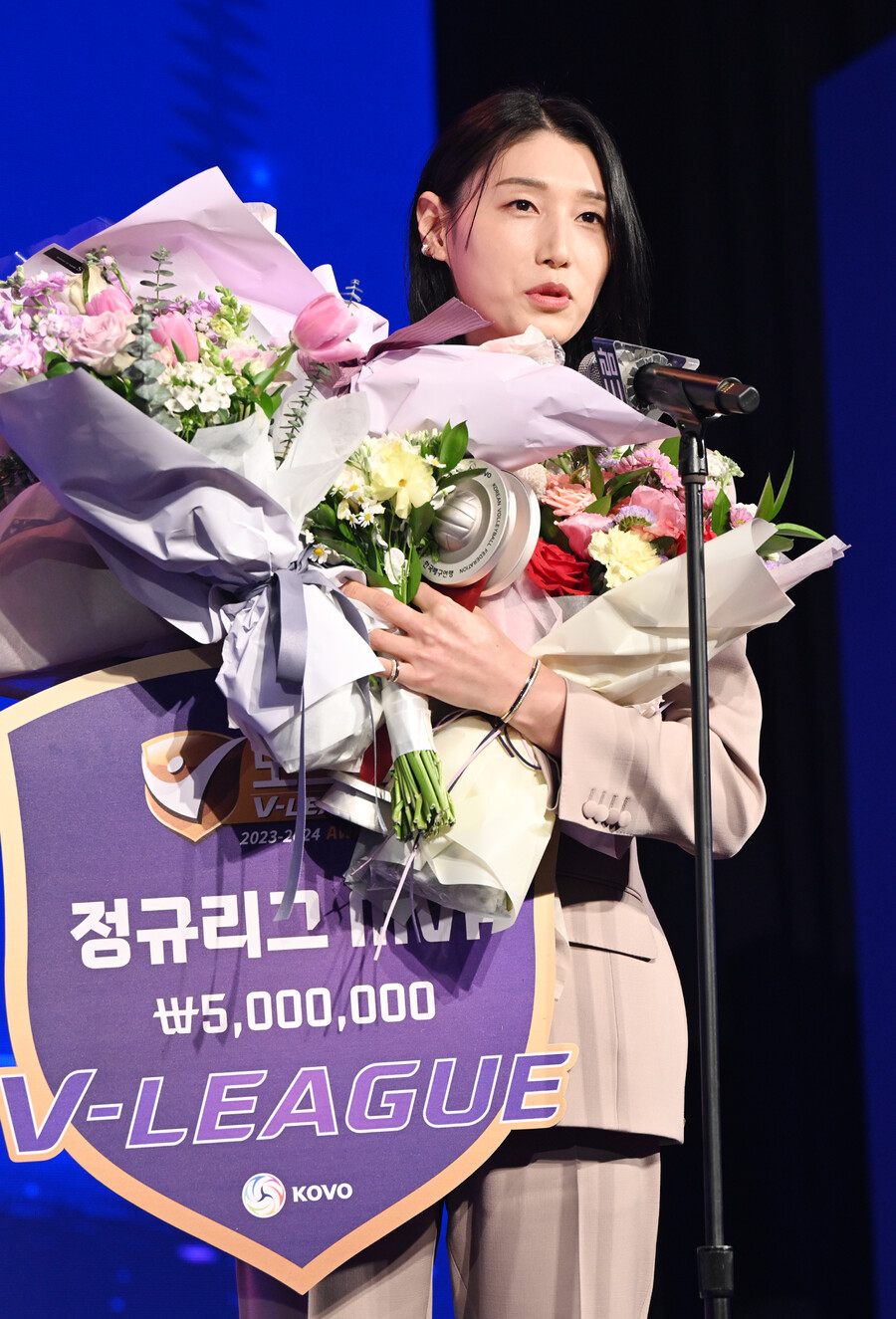 ▲ 김연경 ⓒKOVO