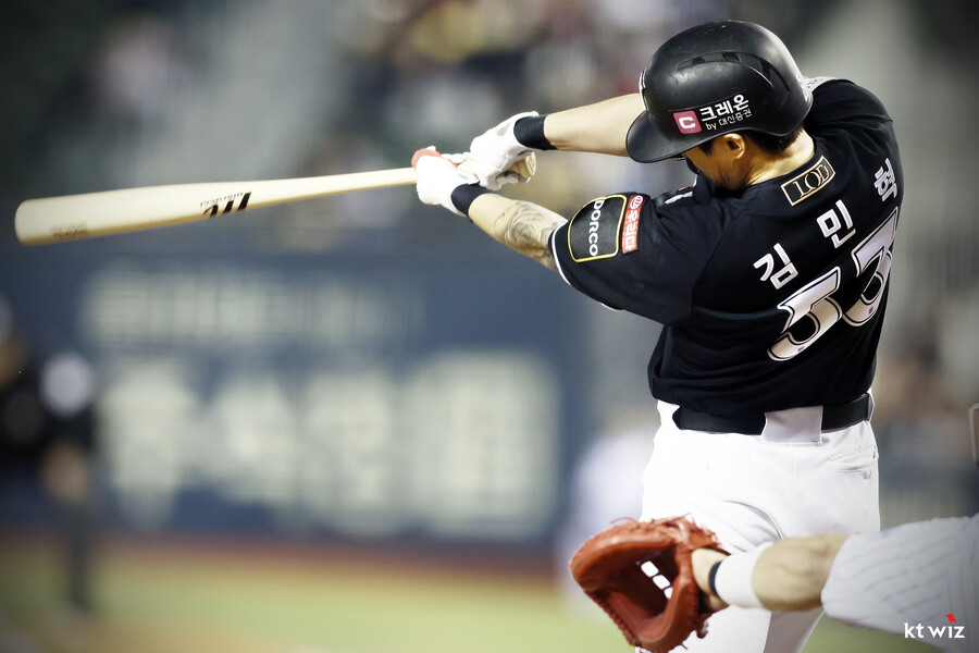 ▲ 김민혁 ⓒKT 위즈