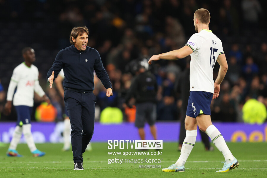 ▲ 안토니오 콘테 감독은 다이어를 중용하며
