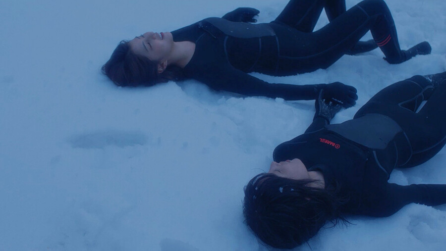 ▲ 한소희 폭설 스틸. 제공| 판시네마