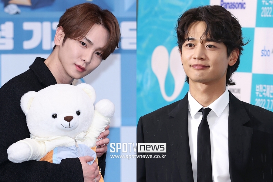 ▲ 샤이니 키(왼쪽), 민호.  ⓒ곽혜미 기자