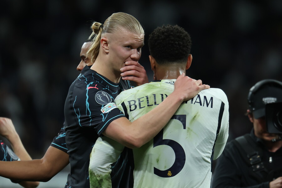 ▲ 레알 마드리드와 맨체스터 시티가 챔피언스리그 8강 1차전부터 난타전을 벌여 3-3으로 비겼다. ⓒ연합뉴스/AP/EPA