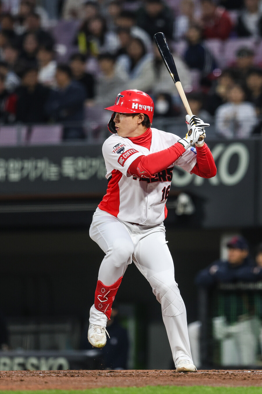 ▲최원준은 9일 LG전에 교체 출전해 안타 2개와 2타점을 기록했다.  ⓒKIA타이거즈