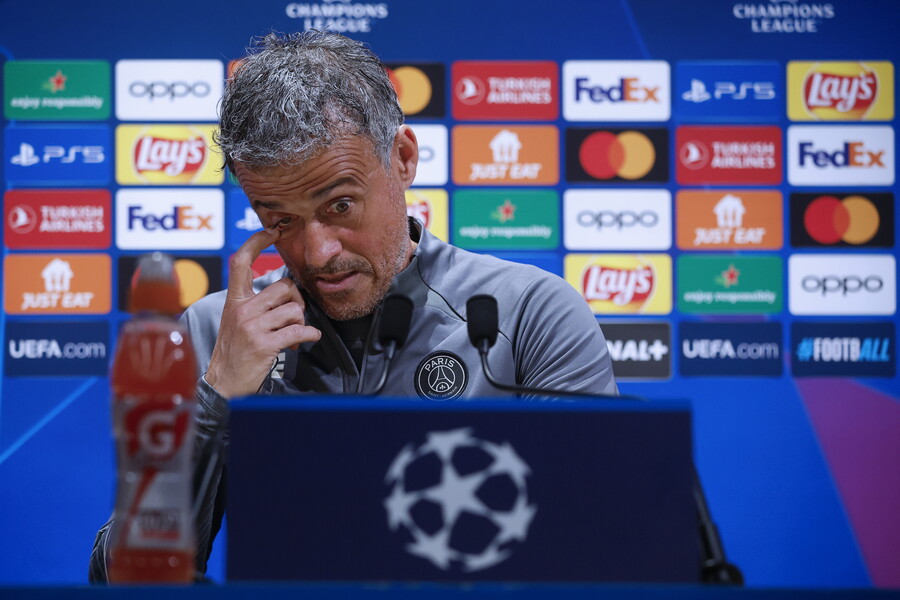 ▲ 루이스 엔리케 감독 ⓒ연합뉴스/EPA