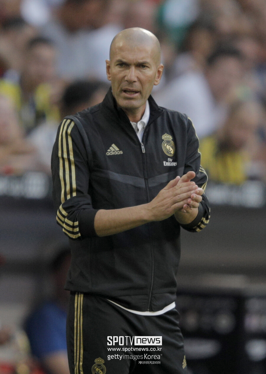 ▲ 맨체스터 유나이티드 새 감독 후보로 거론되고 있는 지네딘 지단 감독