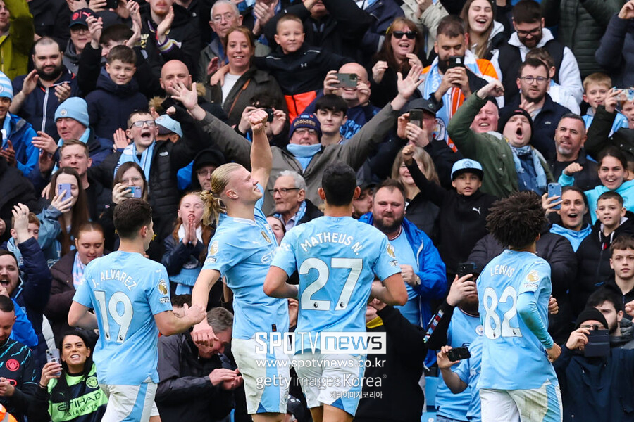 ▲ 잉글랜드 프리미어리그는 맨체스터 시티가 독주하는 단순한 리그로 굳어지고 있다. 이번 시즌도 맨체스터 시티의 우승 확률이 가장 높게 나타나기 시작했다.