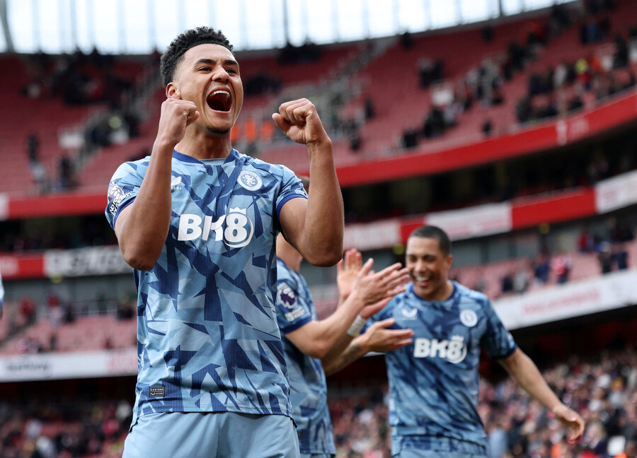 ▲ 아스널이 애스턴 빌라에 패했다. ⓒ연합뉴스/REUTERS/AFP