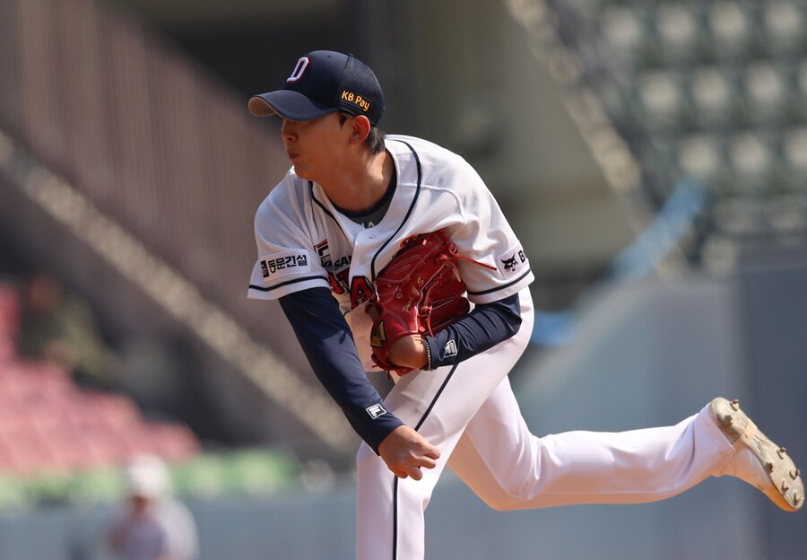 ▲ 두산 베어스 박정수 ⓒ 두산 베어스