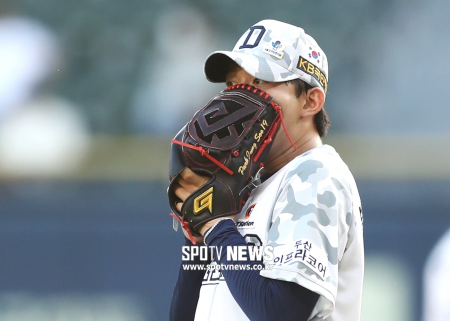 ▲ 두산 베어스 박정수 ⓒ 곽혜미 기자