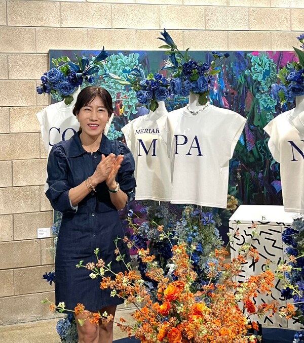 ▲ ''동행' 인터스텔라 Companion by 메타리치'라는 전시회에 크리에이티브 디렉터로 참여하는 리사 킴. 제공|리사킴