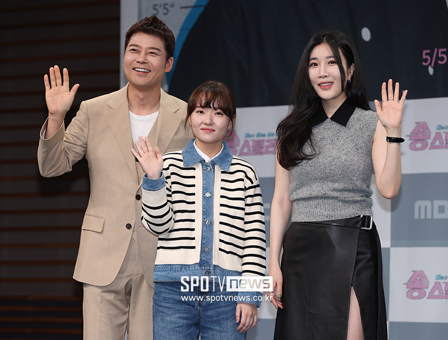 ▲ 전현무 장하린 PD 이해리 ⓒ곽혜미 기자