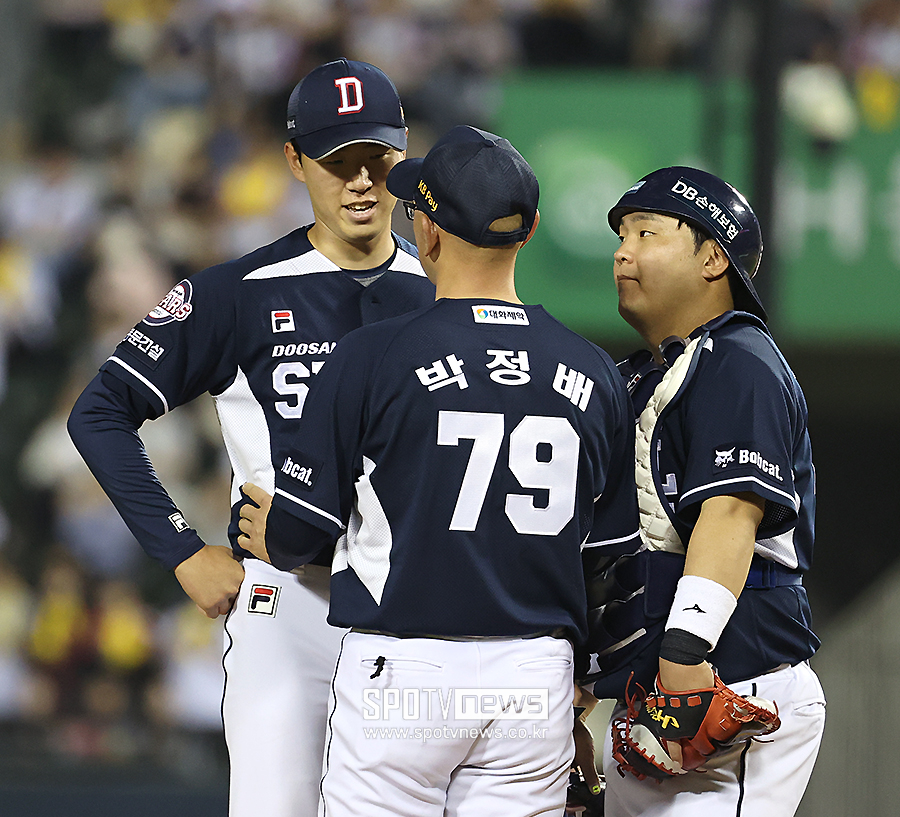 ▲ 김유성 박정배 코치 ⓒ곽혜미 기자