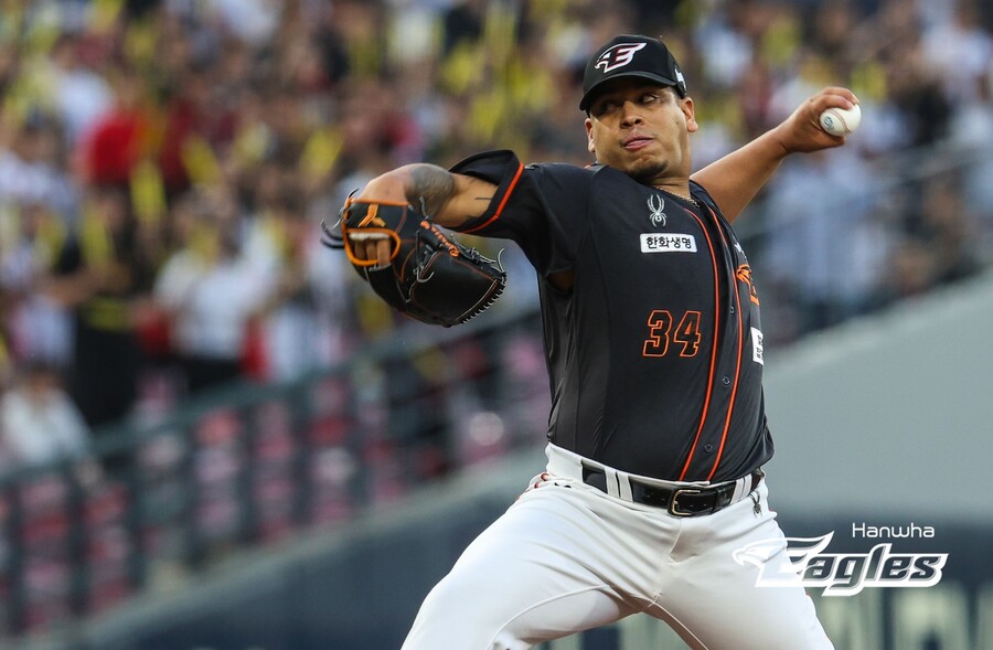 ▲ 한화 이글스 리카르도 산체스 ⓒ 한화 이글스