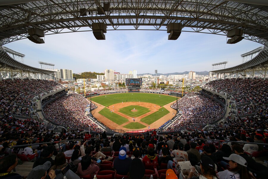 ▲ KIA 챔피언스필드 전경. ⓒ KIA 타이거즈