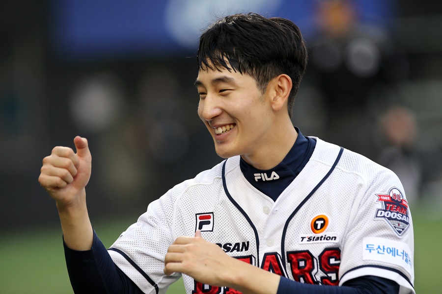 ▲ 두산 베어스 김태근 ⓒ 두산 베어스