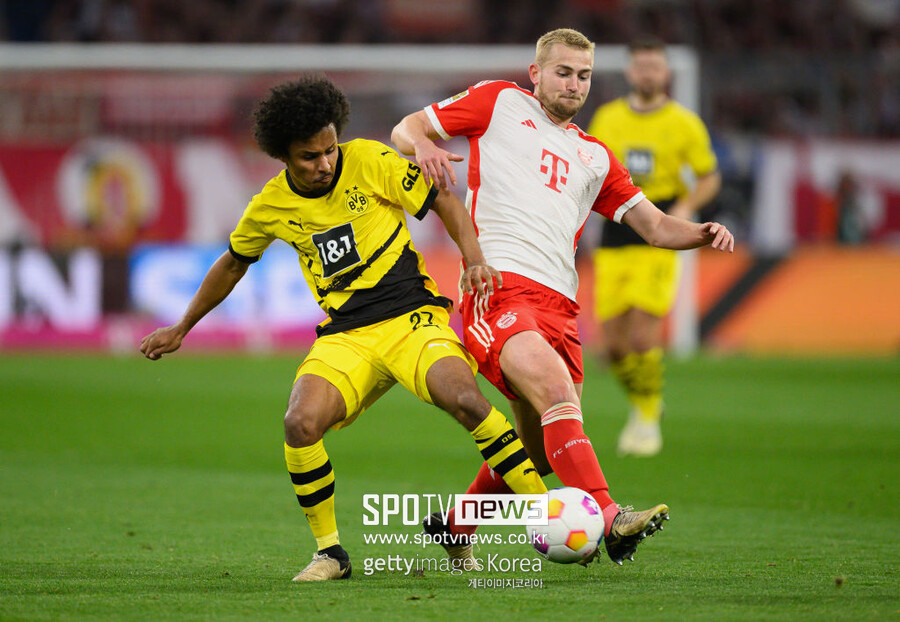 ▲ 마테이스 더 리흐트 영향력이 시즌 초반과 달라졌다.