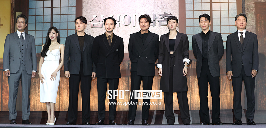 ▲ 유재명 티파니 영 서현우 변요한 송강호 진기주 오승훈 주진모 ⓒ곽혜미 기자