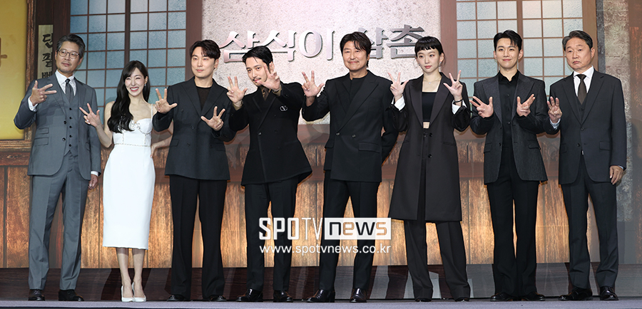 ▲ 유재명 티파니 영 서현우 변요한 송강호 진기주 오승훈 주진모 ⓒ곽혜미 기자