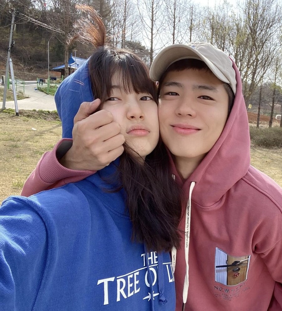 Suzy and Park Bo Gum