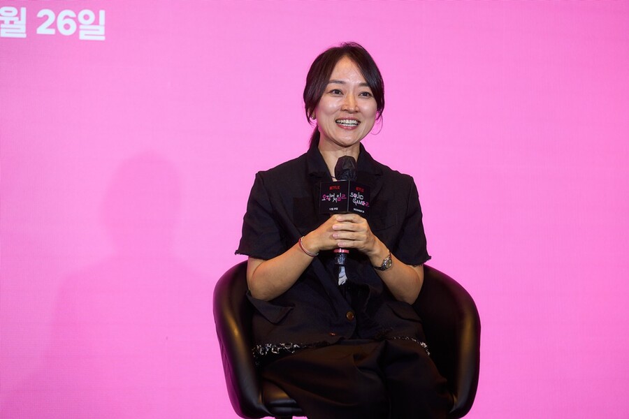 ▲ 오징어게임 시즌2 제작사 김지연 대표. 제공ㅣ넷플릭스