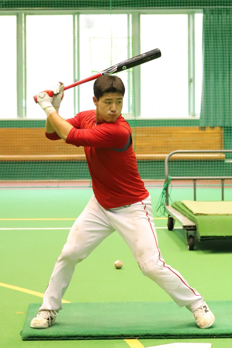 ▲ 이율예는 또래에 비해 확실히 뛰어난 기본기로 차세대 주전 포수로서의 가능성을 높게 평가받고 있다 ⓒSSG랜더스